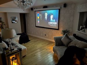 Dining room/family/cinema room- click for photo gallery